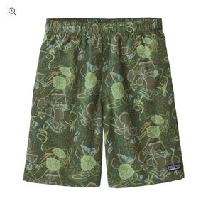 Patagonia Kid's Baggies Shorts Swim Trunks Lined M 10